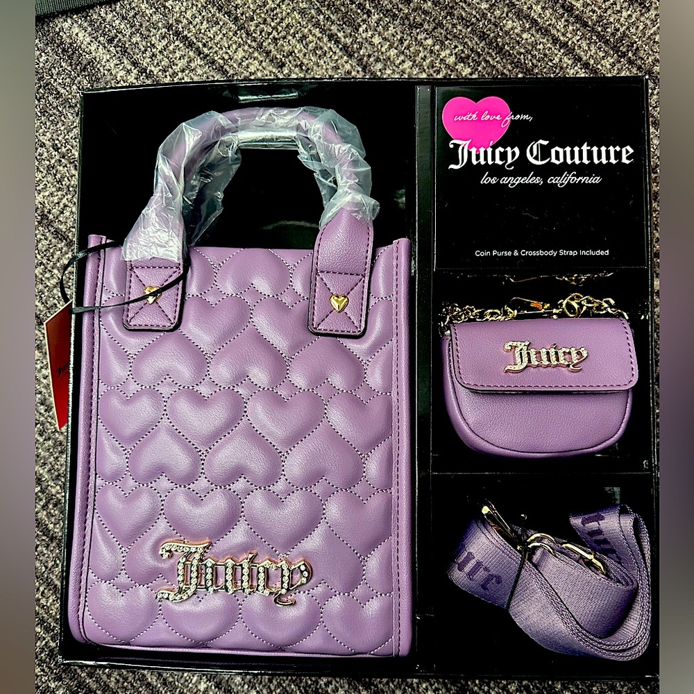 Juicy Couture Gift Tote Set with Gift Box